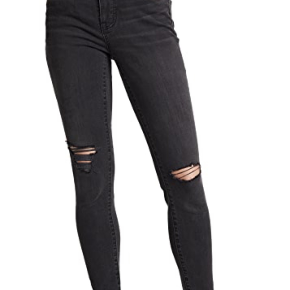 Madewell Curvy High-Rise black Jeans